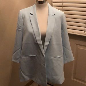 Baby blue blazer